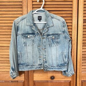 100% Cotton Gap Denim Icon Jacket